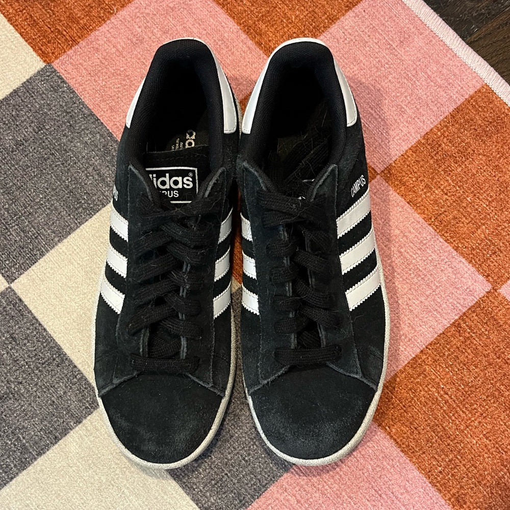 Navy suede Adidas campus